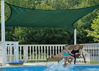 Commerical 95 Fabric Patio Sun Shade Sail 10*10*10 Foot Forest Green Color