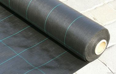 Trung Quốc Polypropylene dệt nhựa che phủ mặt đất, 4.2x100m 100gsm đen vườn vải nhà máy sản xuất